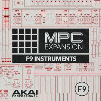 MPC Expansion F9 Instruments collection Pack Shot