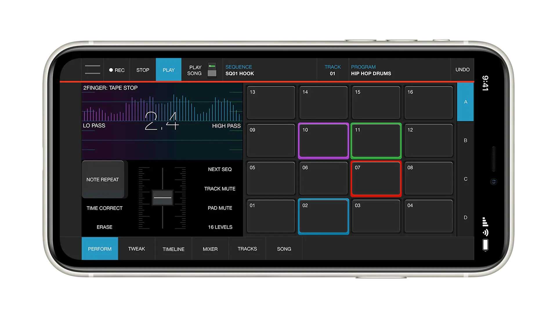 Software iMPC Pro 2 for iPhone Pack Shot