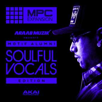 MPC Expansion AraabMuzik Presents - Motif Alumni 'Soulful Vocals
                                Edition' Pack Shot